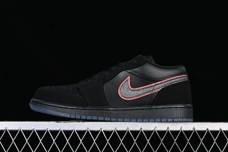 All categories Air Jordan Jordan series basketball shoes Air Jordan 1 Low Z version Air Jordan 1 Low "Red Orbit" AJ1 Joe 1 track black and red low-top cultural casual sneakers CK3022-006